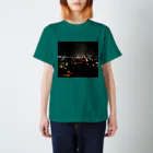 でおきしりぼ子の実験室のNight Scape Regular Fit T-Shirt