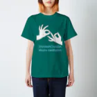 ソウルクレンジングサロン OM5のダルマチャクラムドラ瞑想 スタンダードTシャツ