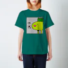 もろりZのおにぎりとステゴサウルス スタンダードTシャツ