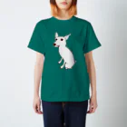 NIKORASU GOのミニピンデザイン「お座り中」（Tシャツ・パーカー・グッズ・ETC） Regular Fit T-Shirt