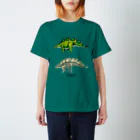 オガワユミエのステゴサウルス スタンダードTシャツ