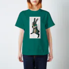 おおかみのしっぽの春うさぎアリス スタンダードTシャツ