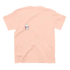 さかやの白茶ねこ Regular Fit T-Shirtの裏面