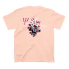 Samurai GardenサムライガーデンのROSE GARDEN XLUB スタンダードTシャツの裏面