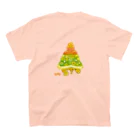 めろんぽっぷのお店だよのこたつカメのこたろー　緑 スタンダードTシャツの裏面