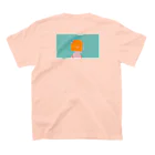 描く撮るのボブの子 バックプリント スタンダードTシャツの裏面