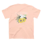 Manatsuの花を　wonderful ver. 濃い色 スタンダードTシャツの裏面