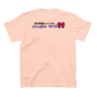 総合格闘技・フィットネス studio Willの studio Will×INGRID カラフルオリジナルTシャツ_A スタンダードTシャツの裏面