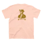 海賊猫 cocoの『CAT PIRATE COCO 海賊猫 coco』の"Keep Calm and Steampunk On ロゴ・グッズ スタンダードTシャツの裏面