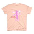 STRAYLIGHT SUZURI PXのBambina(PINK) Regular Fit T-Shirt