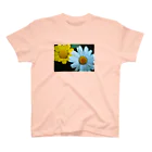 Petal N' Featherの花のサングラス スタンダードTシャツ