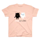 のほほん屋のしろくろモンスターちゃん スタンダードTシャツ