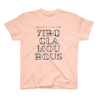 7IRO GLAMOUROUSの7IRO GLAMOUROUSピラミッドロゴ＜黒文字＞ スタンダードTシャツ