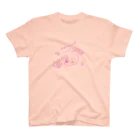 おむふみ屋のふぁんしぃ〜（女の子と猫） スタンダードTシャツ