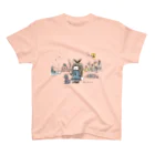 ほっかむねこ屋（アトリエほっかむ）の呪文を忘れた魔法使い スタンダードTシャツ