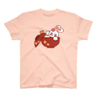 レタ(LETA)のぽっぷらうさぎ(おしるこ) スタンダードTシャツ