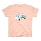 いぬのはなこ小屋のうさぎ幼稚園(しろ) スタンダードTシャツ