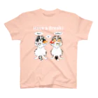 Airy Blueの（リクエスト品）コワモテちゃんVer.りっきゅん&ぽぅ君T スタンダードTシャツ