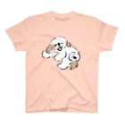 ぺろぺろぺろぺろ【せいこせんせい】のシーズー ニコニコ 　【せいこせんせい】犬 Regular Fit T-Shirt