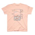 シューズのくつパズルLv.92（ホワイトシューズ） Regular Fit T-Shirt