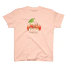 カワウソとフルーツのBaby Otters Twins Regular Fit T-Shirt