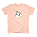 うさぎちゃんアイランドのうさぎちゃんの顔 スタンダードTシャツ