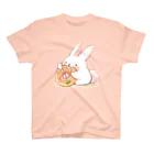 🌸hanausa🐰のうさぎとドーナツ２ スタンダードTシャツ