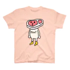 鹿骨-SHIKACOTTSU-のMeatくん。 Regular Fit T-Shirt