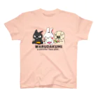 シシシFRIENDSのWARUDAKUMI三匹 スタンダードTシャツ