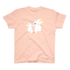 虹色PLUSのウサたまごちゃん スタンダードTシャツ