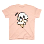 OMG DOG 【オーマイガ ドッグ】のOMG DOG オーマイガ！トイプードルのぷぷる スタンダードTシャツ