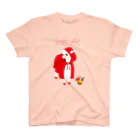 SWISS BLUEの little red スタンダードTシャツ