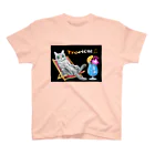 Ａｔｅｌｉｅｒ　Ｈｅｕｒｅｕｘのトロピカルにゃんこ🍹🌴 スタンダードTシャツ