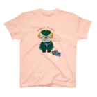 milky pop.のパンジーグリーン Regular Fit T-Shirt