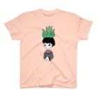 nanaqsaのアロエのアッちゃん下にエケネコ Regular Fit T-Shirt