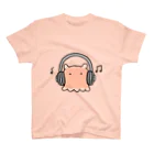 すぎもとゆうまのお店のヘッドホンメンダコ スタンダードTシャツ