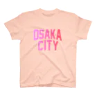 JIMOTO Wear Local Japanの大阪市 OSAKA CITY スタンダードTシャツ