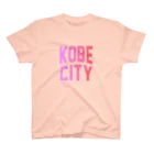 JIMOTO Wear Local Japanの神戸市 KOBE CITY スタンダードTシャツ