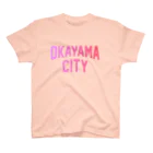 JIMOTO Wear Local Japanの岡山市 OKAYAMA CITY スタンダードTシャツ