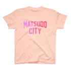 JIMOTO Wear Local Japanの松戸市 MATSUDO CITY スタンダードTシャツ