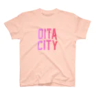 JIMOTO Wear Local Japanの大分市 OITA CITY スタンダードTシャツ