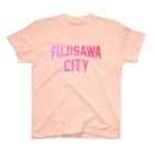 JIMOTO Wear Local Japanの 藤沢市 FUJISAWA CITY スタンダードTシャツ