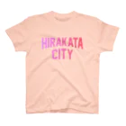 JIMOTO Wear Local Japanの枚方市 HIRAKATA CITY スタンダードTシャツ