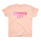 JIMOTO Wear Local Japanの一宮市 ICHINOMIYA CITY スタンダードTシャツ