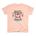 イラスト MONYAAT のCT61HAPPY BRITHDAY  スタンダードTシャツ