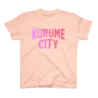 JIMOTO Wear Local Japanの久留米市 KURUME CITY スタンダードTシャツ