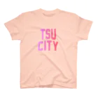 JIMOTO Wear Local Japanの津市 TSU CITY Regular Fit T-Shirt