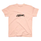 PoooompadoooourのGUPPYロゴ(黒) スタンダードTシャツ