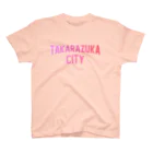 JIMOTO Wear Local Japanの宝塚市 TAKARAZUKA CITY スタンダードTシャツ