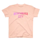 JIMOTO Wear Local Japanのひたちなか市 HITACHINAKA CITY スタンダードTシャツ